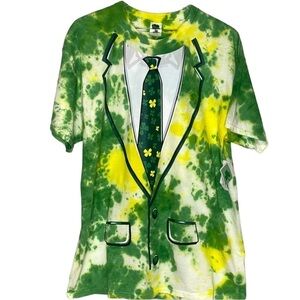 NWT St.Patrick’s Day Tie Dye T Shirt Vintage Deadstock